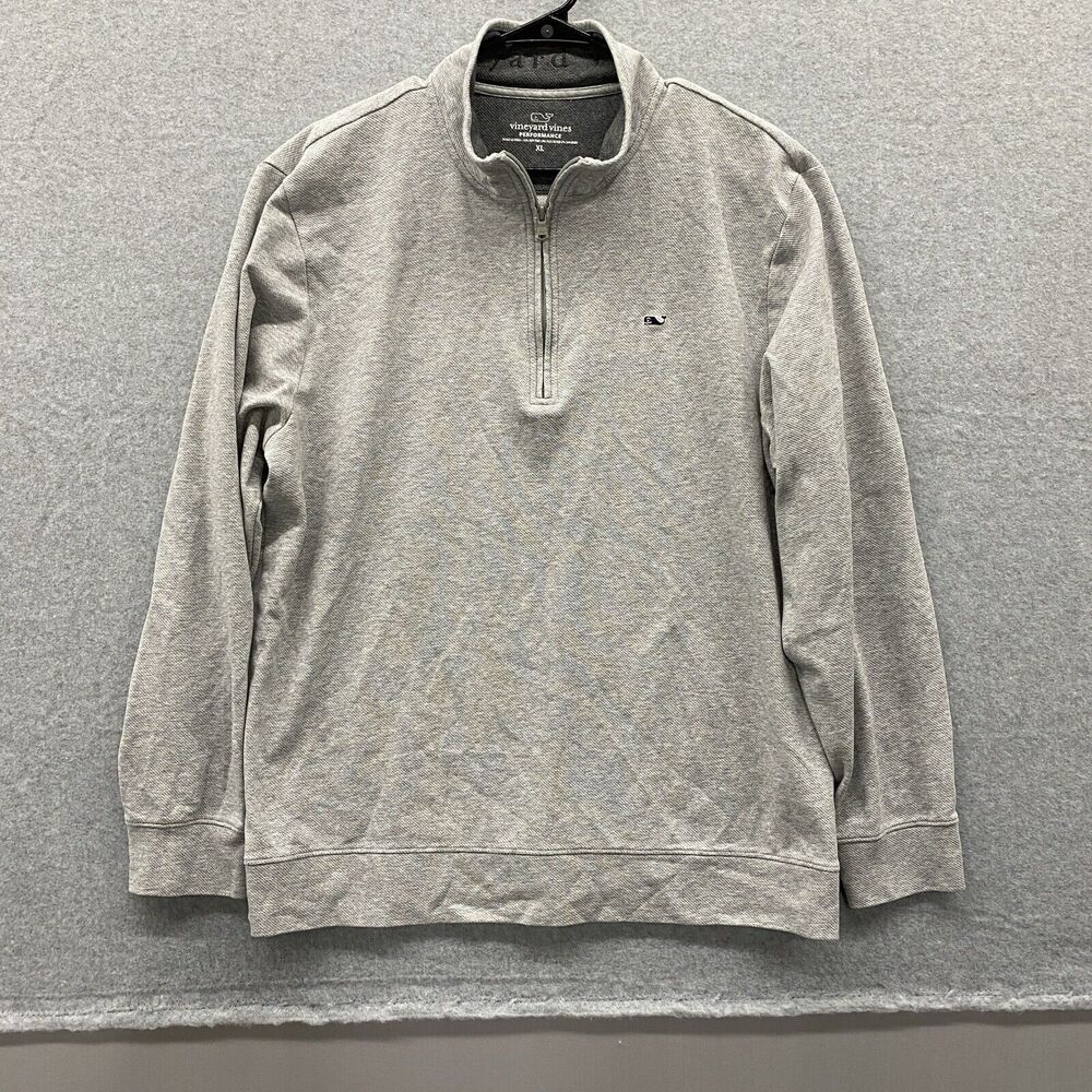 Vineyard Vines 1/4 zip sweater Men Size XL Performance Pullover preppy old money